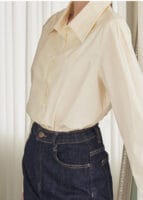 MICANE Serendipity Puff Logo Blouse