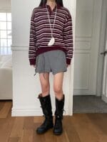 今年最流行的条纹polo 绝对不翻车 不会显老的款