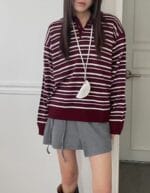 今年最流行的条纹polo 绝对不翻车 不会显老的款