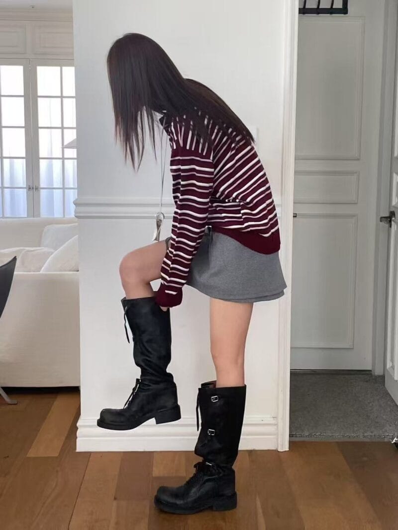 今年最流行的条纹polo 绝对不翻车 不会显老的款