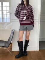 今年最流行的条纹polo 绝对不翻车 不会显老的款