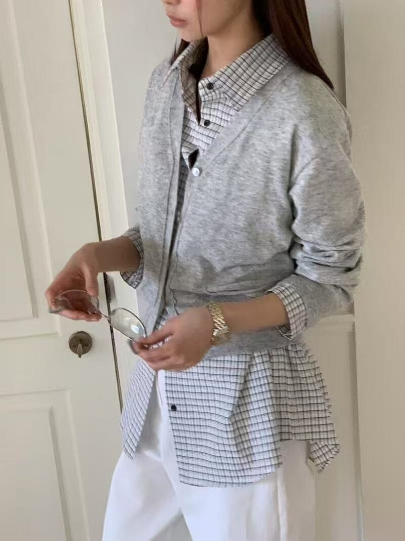 有点复古但又超百搭 泡泡棉面料不易皱