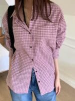 有点复古但又超百搭 泡泡棉面料不易皱