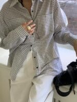 有点复古但又超百搭 泡泡棉面料不易皱