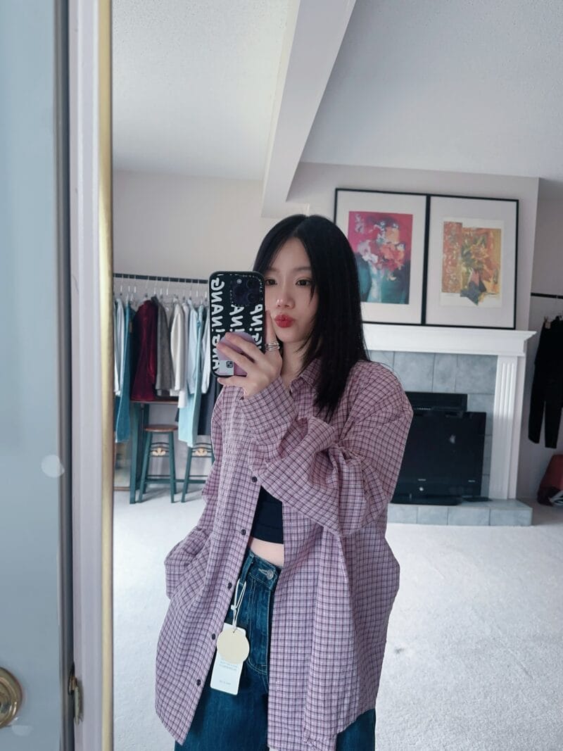 有点复古但又超百搭 泡泡棉面料不易皱