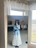 有点复古但又超百搭 泡泡棉面料不易皱