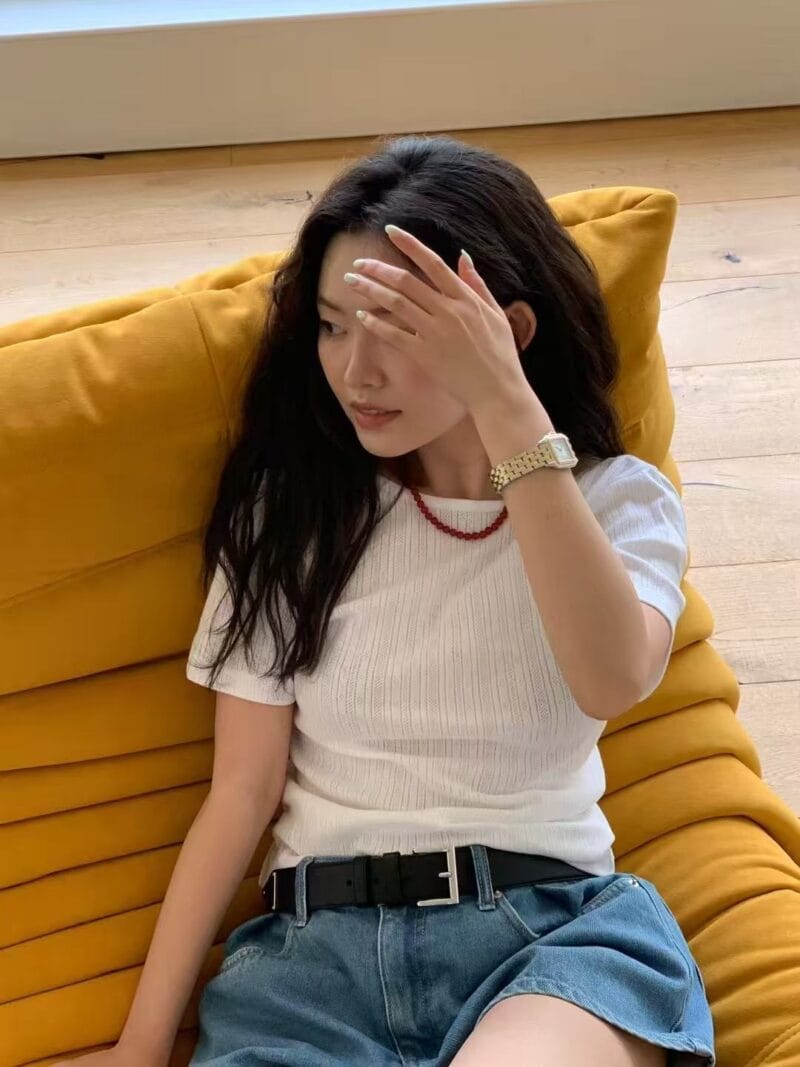 韩女必备小心机上衣