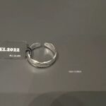 LÉI 925通体纯银重工菱格戒指