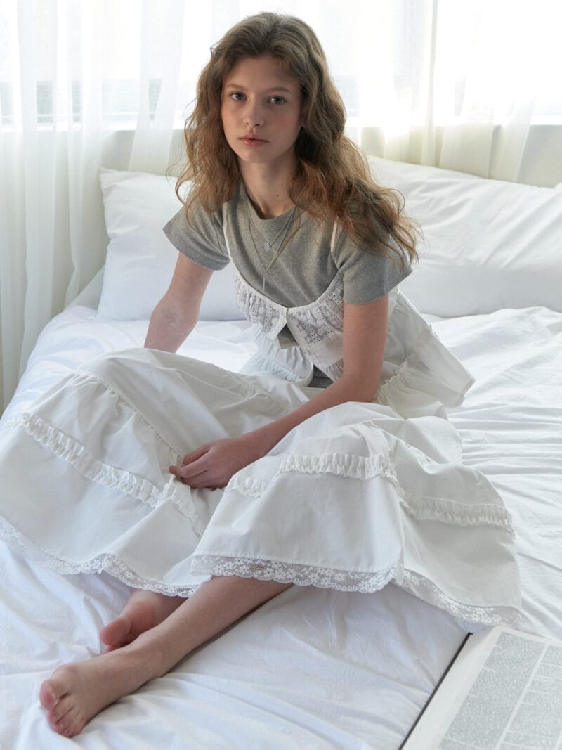 Among A PURE CANCAN SHIRT_WHITE