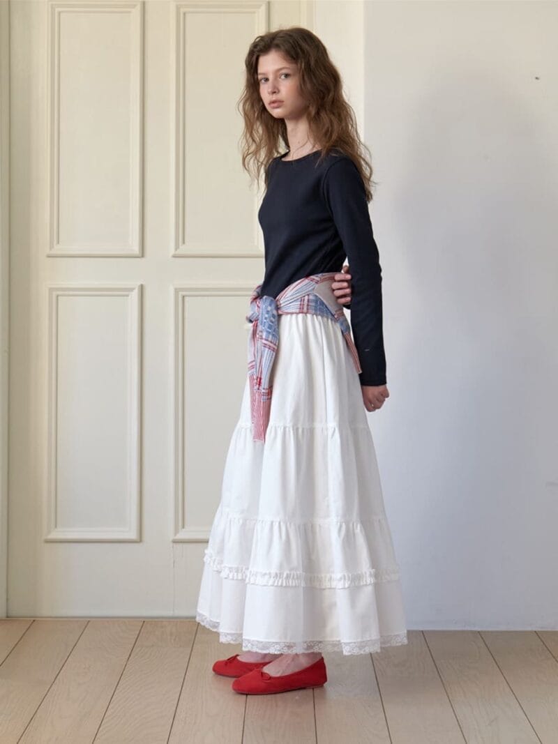 Among A PURE CANCAN SHIRT_WHITE