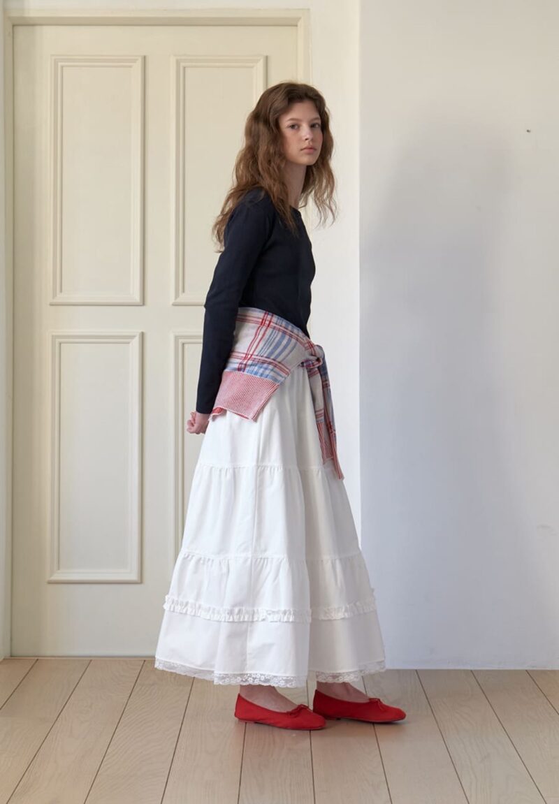 Among A PURE CANCAN SHIRT_WHITE