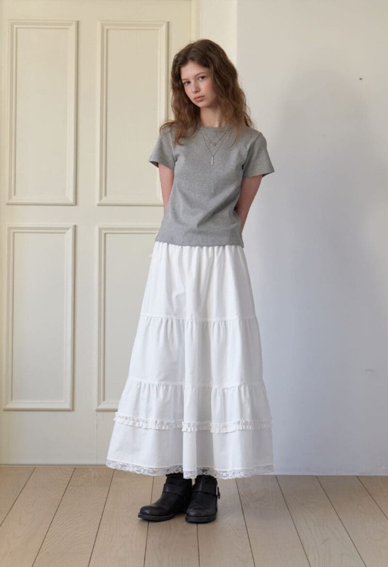 Among A PURE CANCAN SHIRT_WHITE