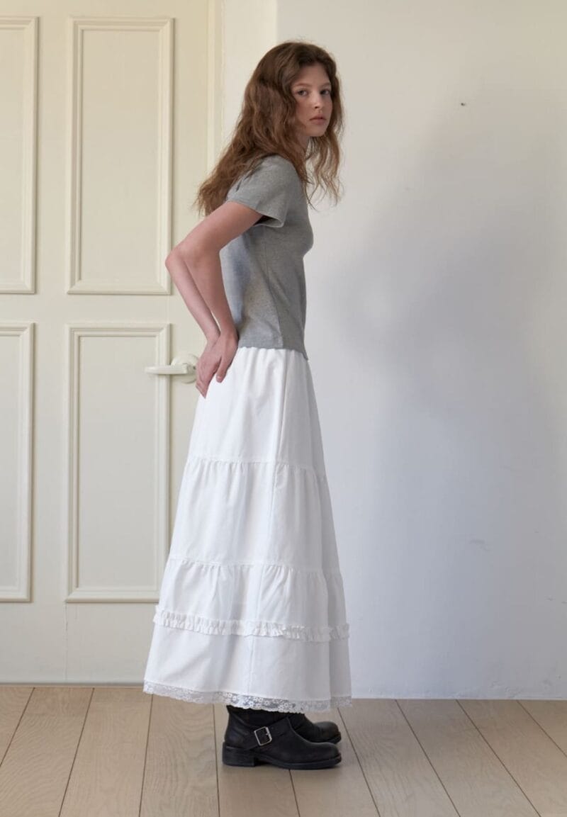 Among A PURE CANCAN SHIRT_WHITE