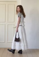 Among A PURE CANCAN SHIRT_WHITE