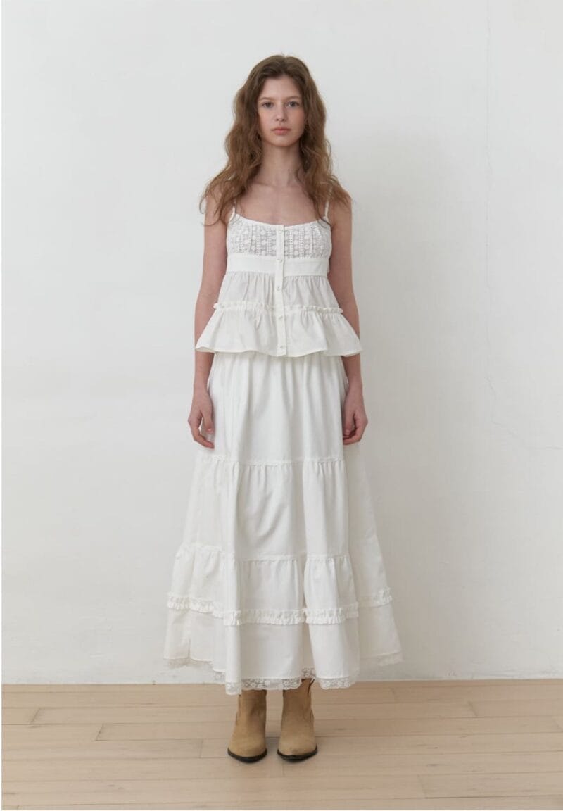 Among A PURE CANCAN SHIRT_WHITE