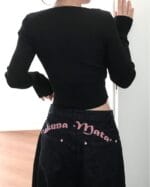 cloudemotion day layer black & lace top 大爆款