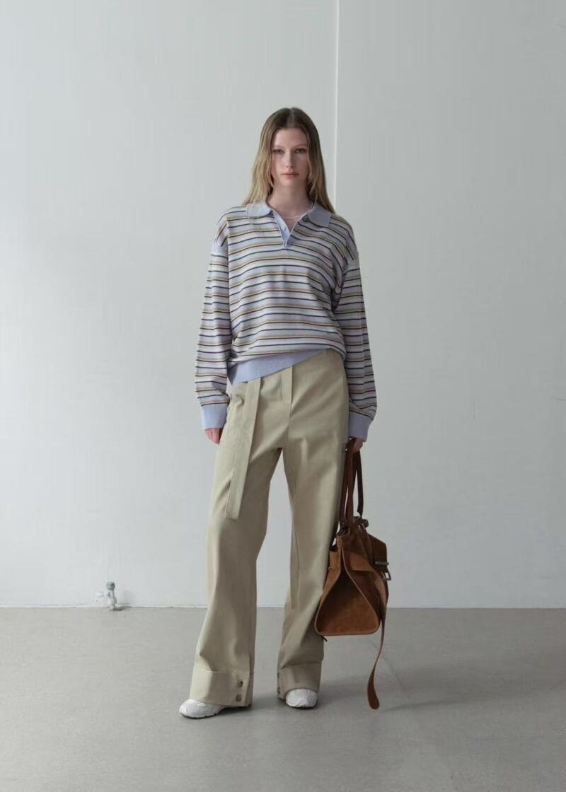 今年最流行的条纹polo 绝对不翻车 不会显老的款