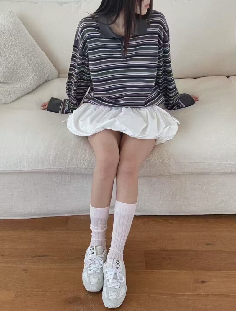 今年最流行的条纹polo 绝对不翻车 不会显老的款