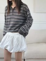 今年最流行的条纹polo 绝对不翻车 不会显老的款