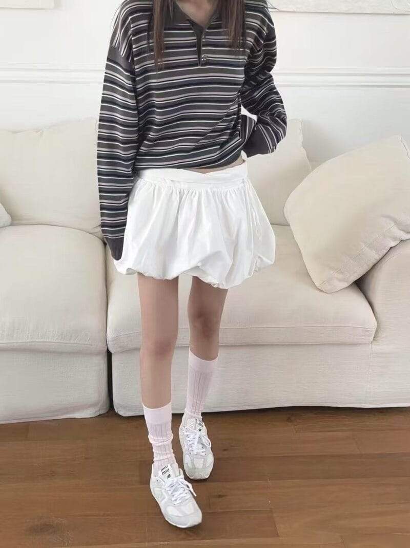 今年最流行的条纹polo 绝对不翻车 不会显老的款