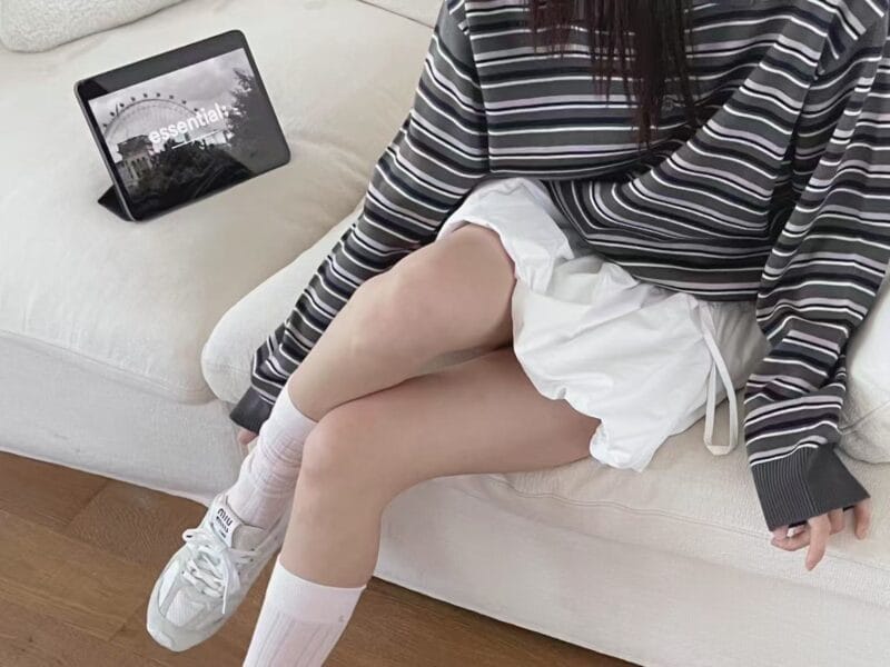 今年最流行的条纹polo 绝对不翻车 不会显老的款