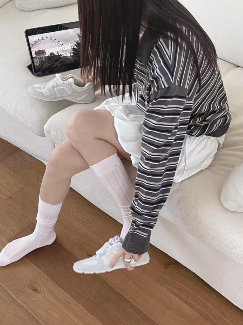 今年最流行的条纹polo 绝对不翻车 不会显老的款