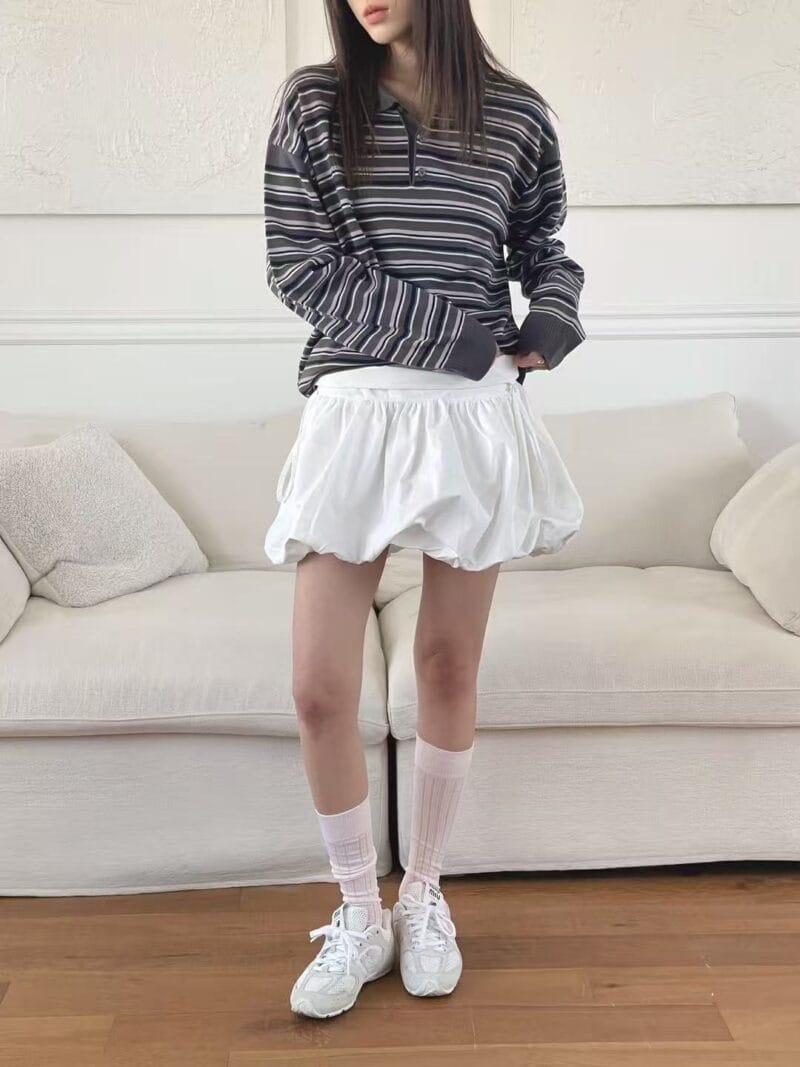 今年最流行的条纹polo 绝对不翻车 不会显老的款