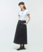 W CLASSIC LOGO RINGER TEE white