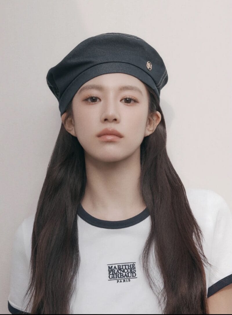 W CLASSIC LOGO RINGER TEE white