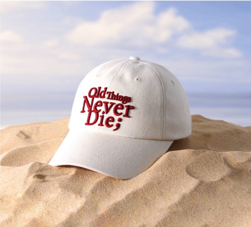 ONGO [FLOWER] KNOT CAP - RED