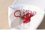 ONGO [FLOWER] KNOT CAP - RED