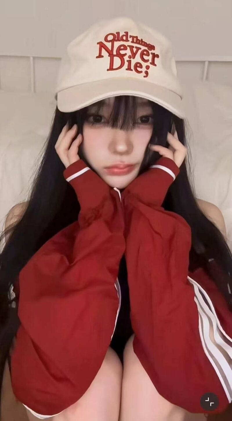 ONGO [FLOWER] KNOT CAP - RED