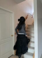 今年特别火的仙气飘飘的纱纱半身裙