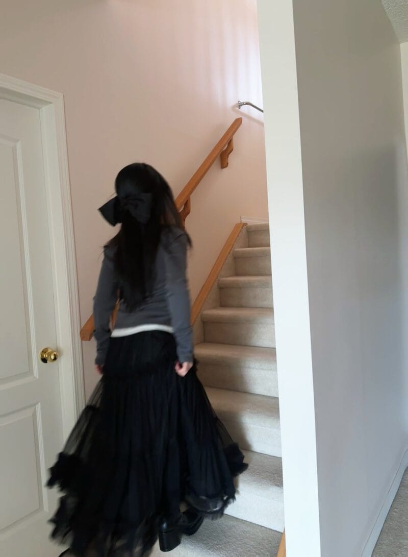 今年特别火的仙气飘飘的纱纱半身裙