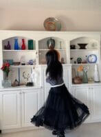 今年特别火的仙气飘飘的纱纱半身裙