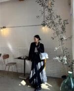 今年特别火的仙气飘飘的纱纱半身裙