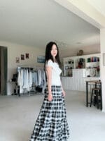 能贯穿四季的百搭格子裙 微胖友好