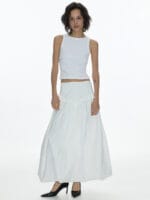 韩国ins爆款 小众品牌卖超贵的设计感花苞裙