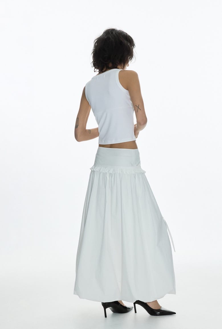 韩国ins爆款 小众品牌卖超贵的设计感花苞裙