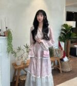 韩国碎花裙鼻祖 太漂亮了像公主一样的裙子