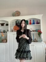 韩国碎花裙鼻祖 可甜可盐的裙子 显瘦又有气质