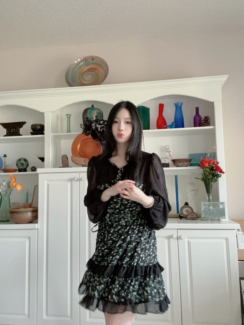 韩国碎花裙鼻祖 可甜可盐的裙子 显瘦又有气质