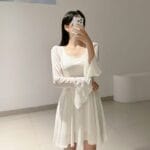 穿上就是仙女即视感 太美了 剪裁太好了