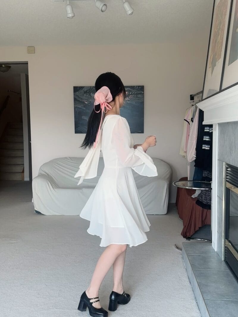 穿上就是仙女即视感 太美了 剪裁太好了