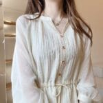 气质满分 肌理感连衣裙度假穿都可以 上班族友好