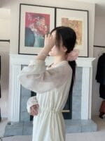 气质满分 肌理感连衣裙度假穿都可以 上班族友好