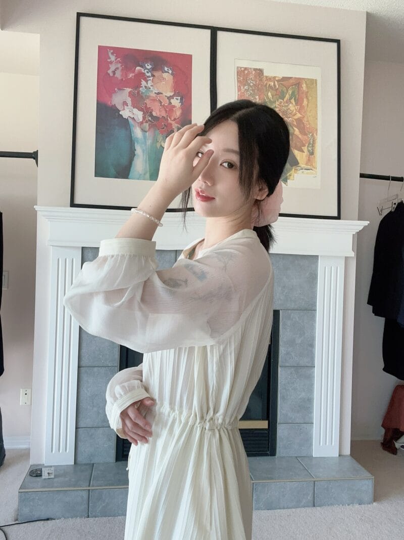 气质满分 肌理感连衣裙度假穿都可以 上班族友好