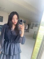 韩国碎花裙鼻祖 很有垂感的爱心公主蛋糕裙