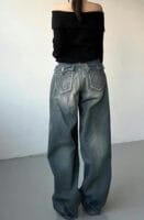 Aespa柳智敏Karina出镜率超高的阔腿牛仔裤