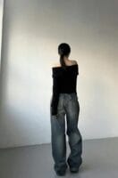 Aespa柳智敏Karina出镜率超高的阔腿牛仔裤